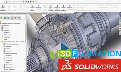 Formation 3D Solidworks | éligible CPF France Travail (Pole Emploi) AIF Opco Entreprise