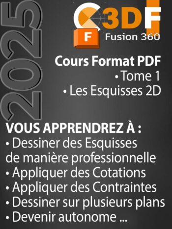 Page d’explication détaillée du PDF sur la modélisation des pièces du moteur 2T avec Fusion 360