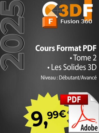 Méthode Bureau d’étude pour la conception 3D avec Fusion 360 - PDF