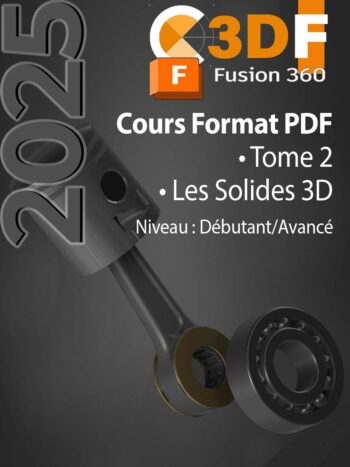 Exemple de modélisation 3D détaillée d’une pièce du moteur 2 temps sous Fusion 360 en PDF