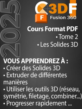 Page d’explication détaillée du PDF sur la conception 3D des pièces du moteur 2T avec Fusion 360