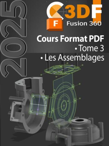 Aperçu du Tome 3 PDF Fusion 360 avec les assemblages 3D des pièces du moteur 2 temps