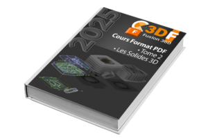 Couverture du PDF Tome 2 - Fusion 360 Solide 2D des pièces du moteur 2T