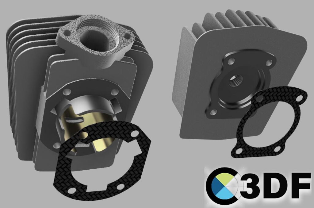 PDF culasse cylindre Fusion 360 3D modelisation